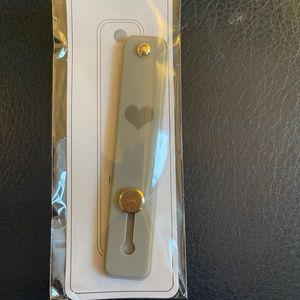 Gray cell phone handle